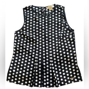 MICHAEL Michael Kors Women’s Sleeveless Navy Blue Top Size Medium Petite